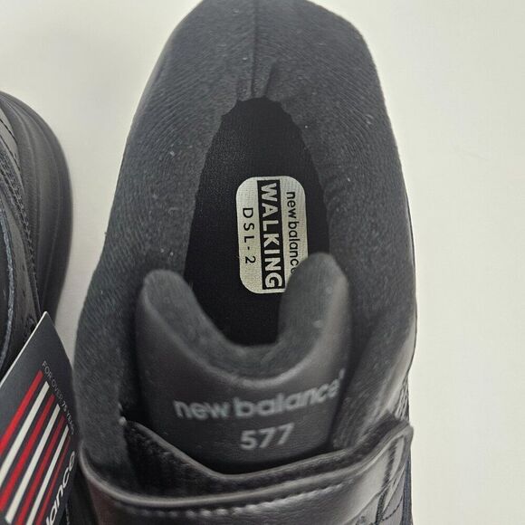 New Balance 577 Walking Tennis Shoes DSL-2 Black Women Size 7 1/2 D Wide NIB - Picture 8 of 15